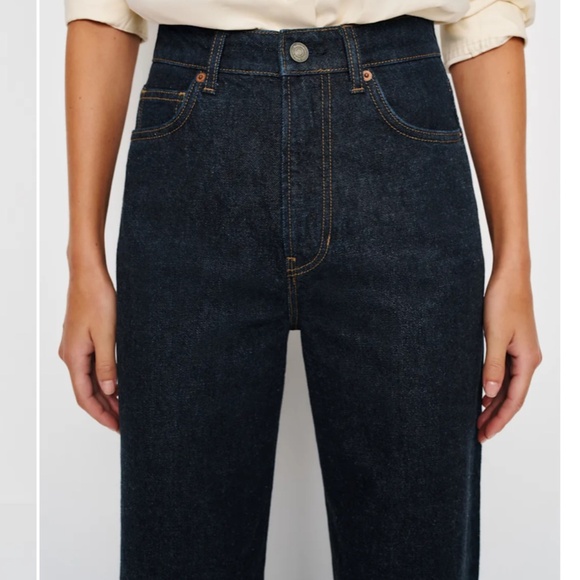 Reformation Black Flare & Wide Leg Jeans - Picture 6 of 9